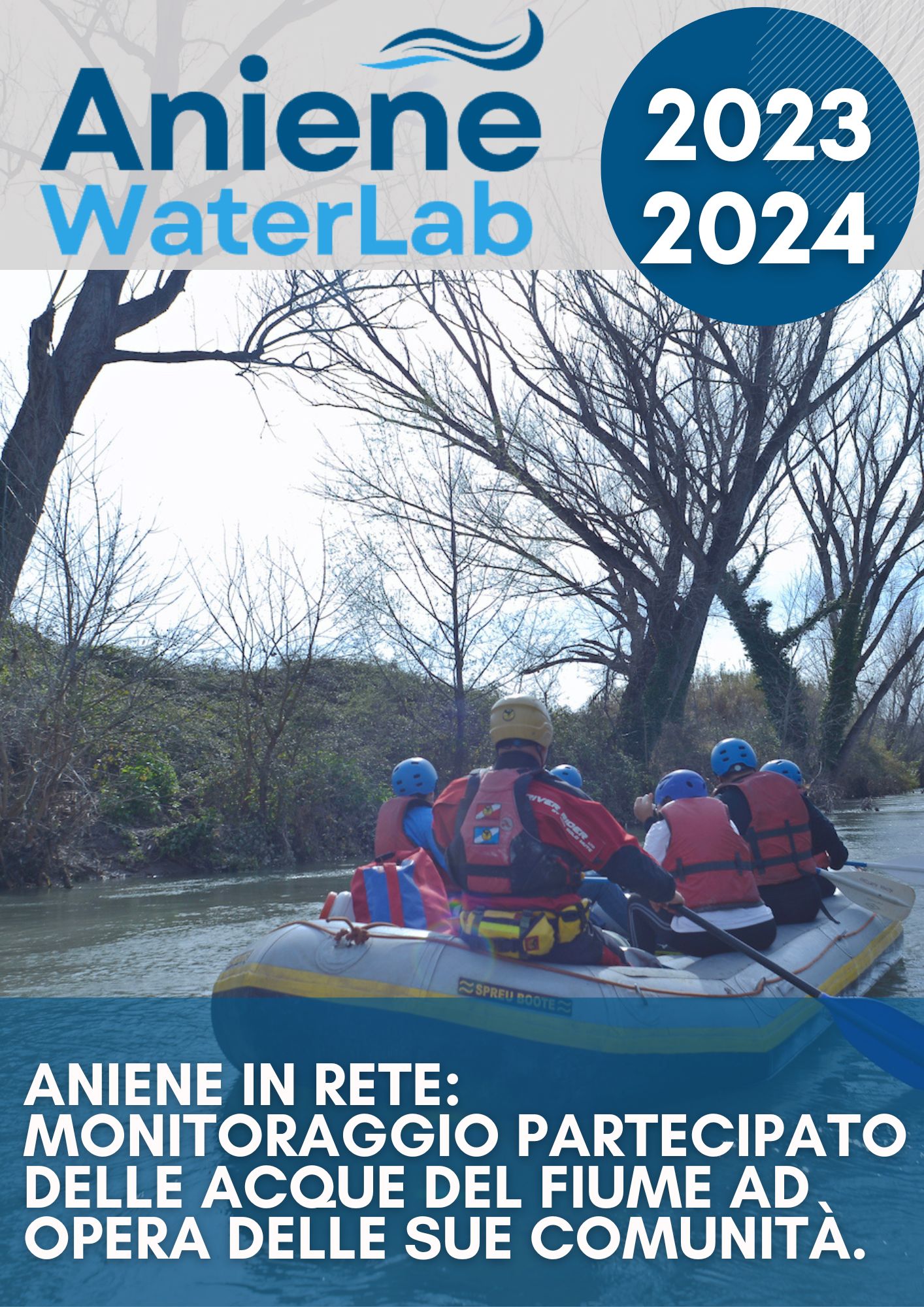 Copertina report Aniene WaterLab